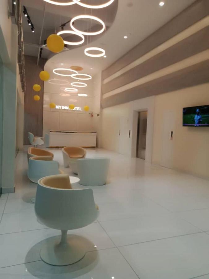 My Inn Hotel Inanam Buitenkant foto
